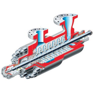 WCC (BB5) Multistage, Diffuser Casing, Process Barrel