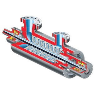 WNC Multistage, Diffuser Casing, Utility Barrel